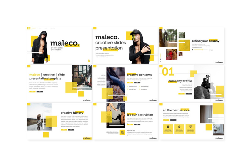 maleco-keynote-template