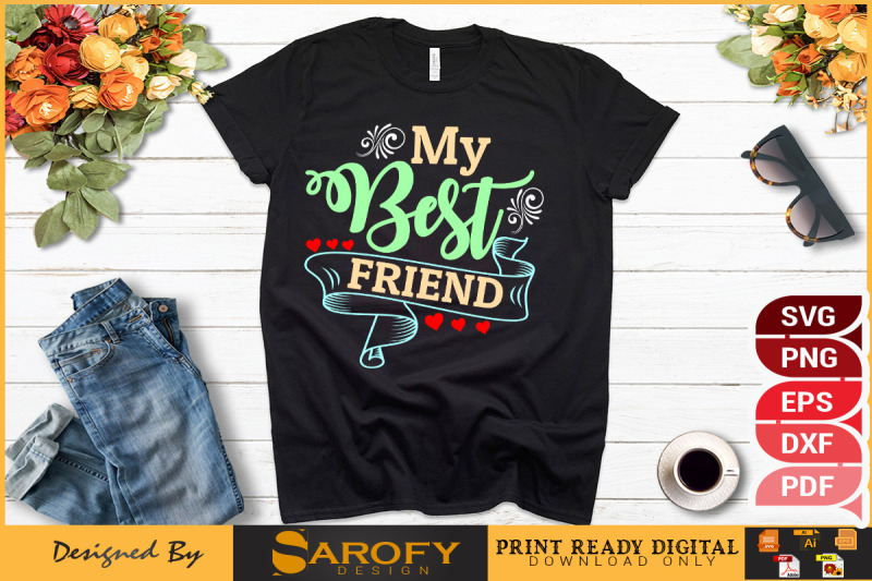 my-best-friend-t-shirt-friendship-day