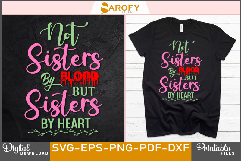 sister-best-friends-t-shirt-design