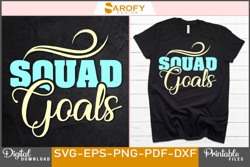 squad-goals-friendship-day-tshirt-design