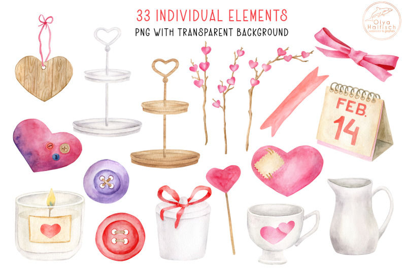 valentines-day-watercolor-clipart-cute-love-png-watercolor-hearts