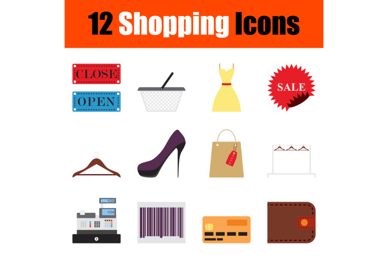 shopping-icon-set