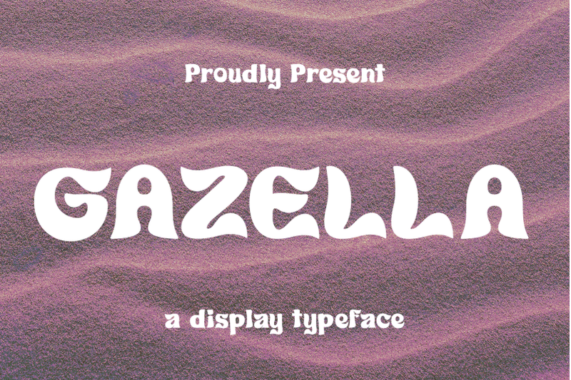 gazella-display-typeface