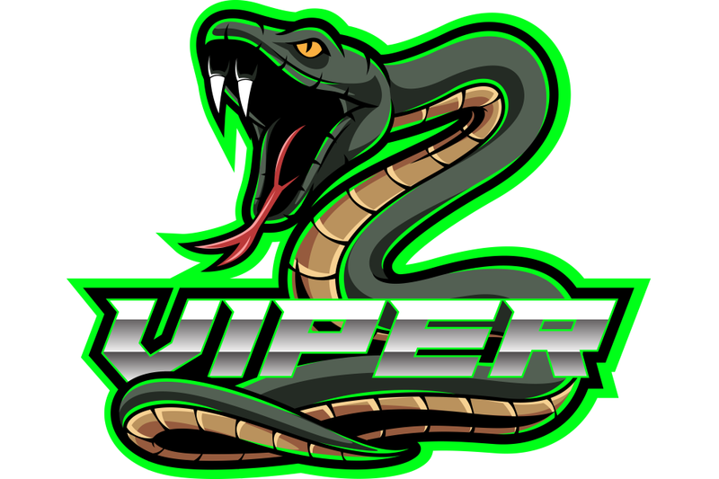 green-viper-snake-nbsp-esport-mascot-logo