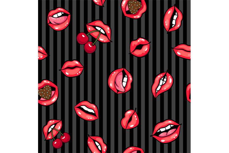 sexy-lips-seamless-pattern