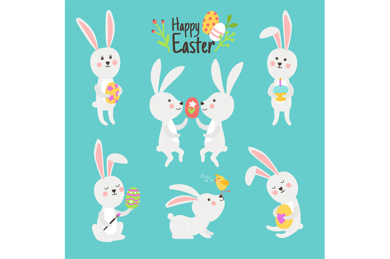 happy-easter-bunnies-with-eggs