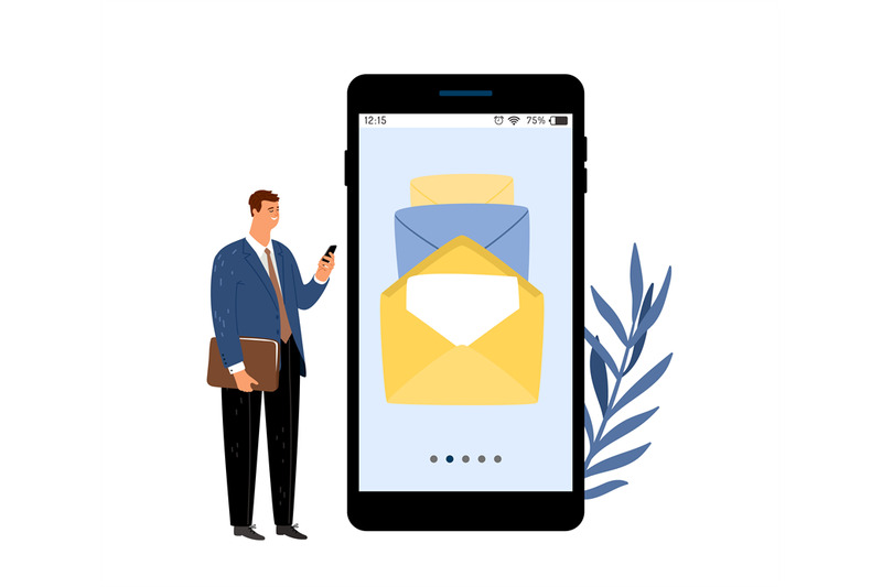 business-email-vector-concept