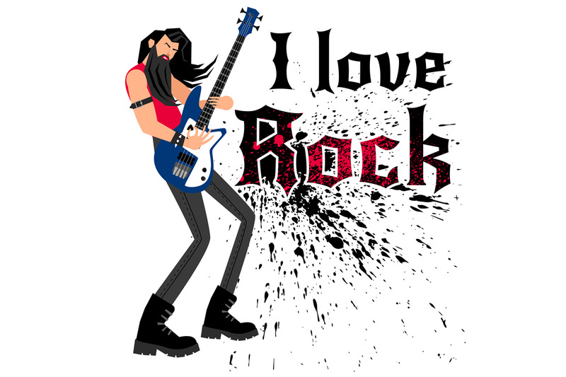 cool-rocker-cartoon-musician