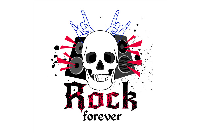 rock-music-logo-with-skulls