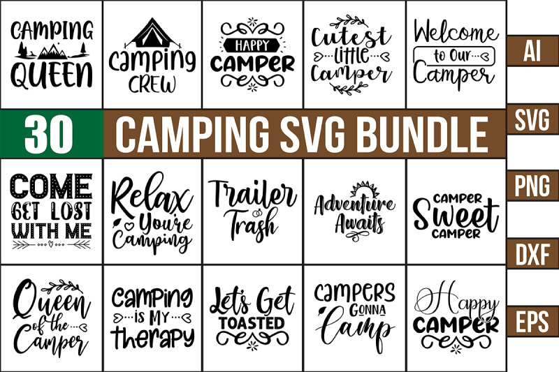 camping-svg-bundle