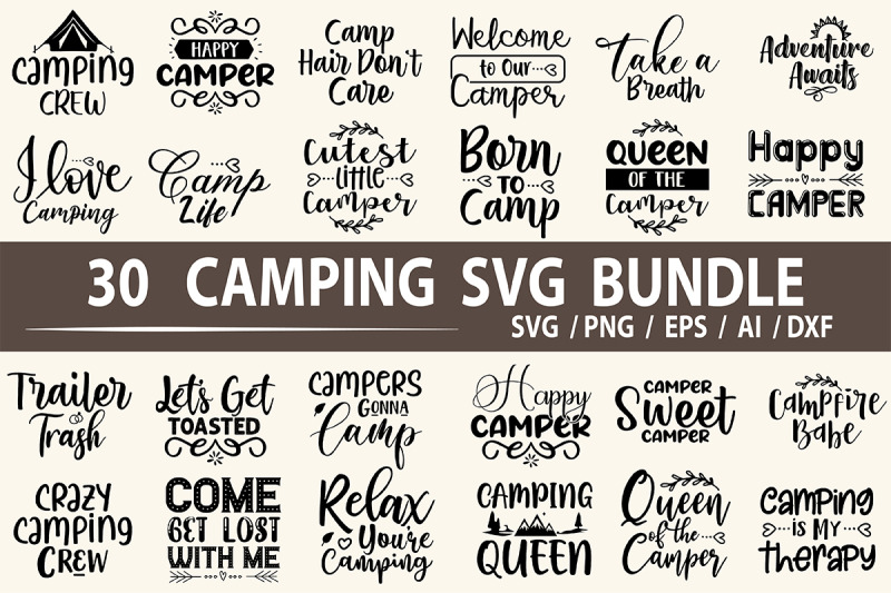 camping-svg-bundle