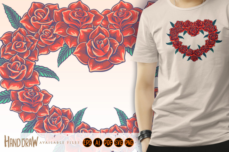 heart-shape-flower-red-rose-valentine