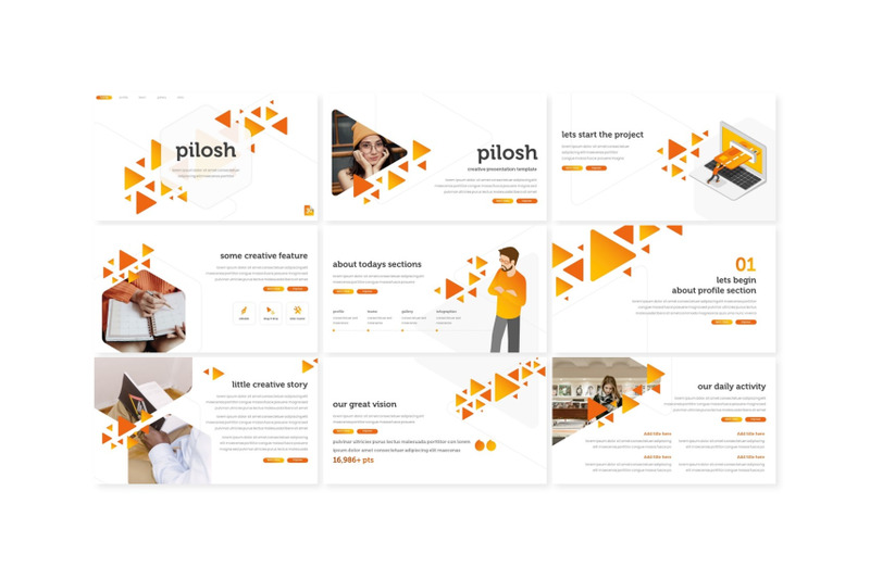 pilosh-google-slide-template