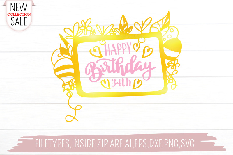 happy-birthday-34th-svg-cut-file