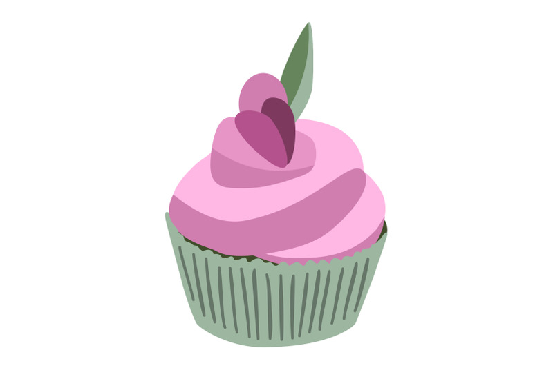cartoon-cupcake-with-colorful-shavings-and-pink-cream-decoration-muff