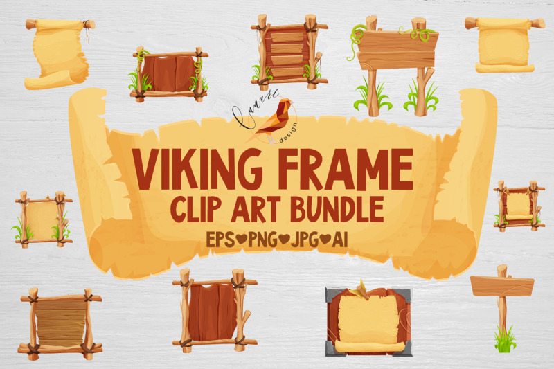frames-bundle-viking-clip-art-sublimation-bundle
