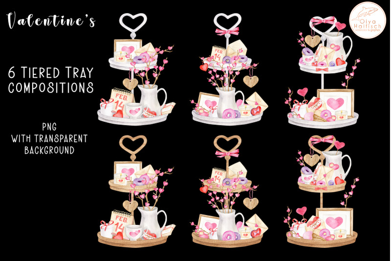 valentines-clipart-watercolor-valentine-tiered-tray-png-compositions
