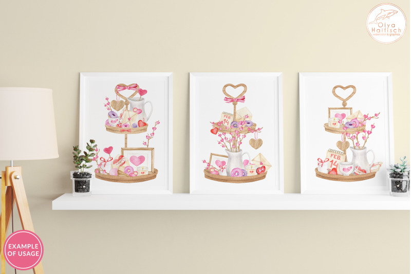 valentines-clipart-watercolor-valentine-tiered-tray-png-compositions