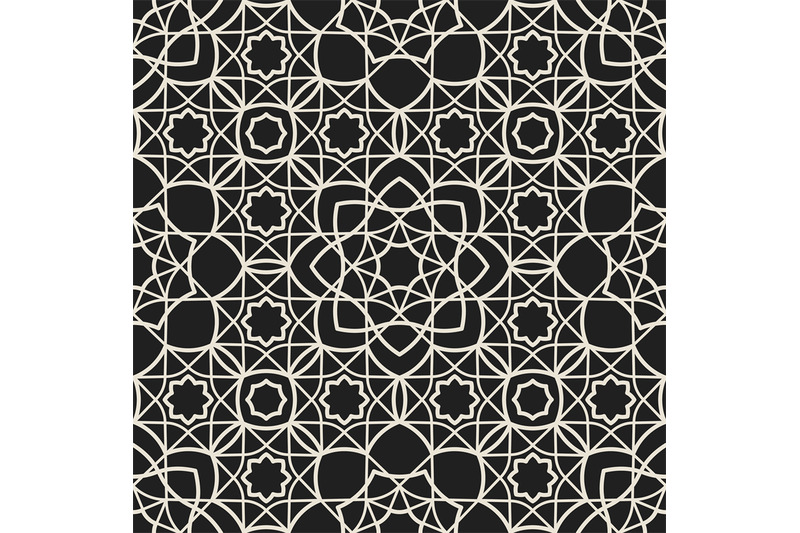 ornamental-arabic-muslim-seamless-pattern-islam-line-texture