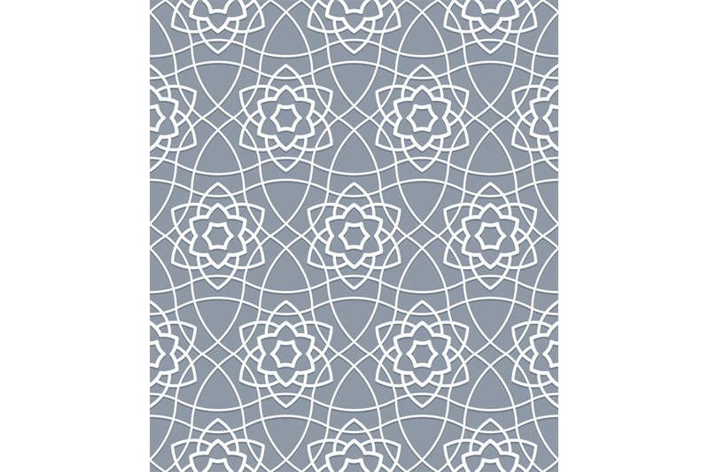 traditional-oriental-muslim-pattern-grid-geometric-interlaced-branches