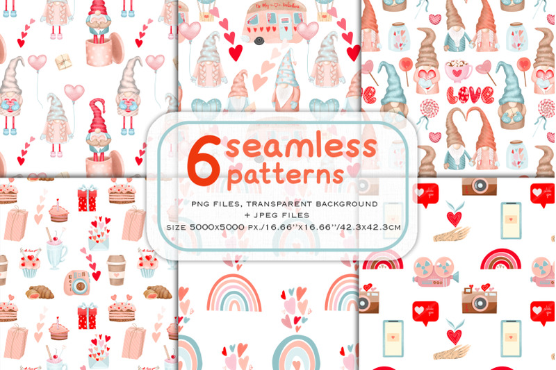 valentine-gnomes-seamless-patterns