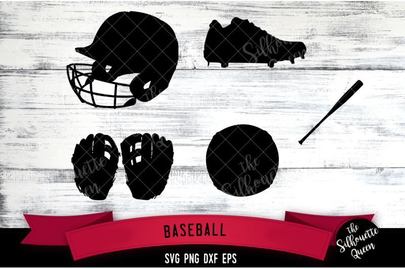 baseball-equipment-svg-file-svg-cut-file-silhouette-studio