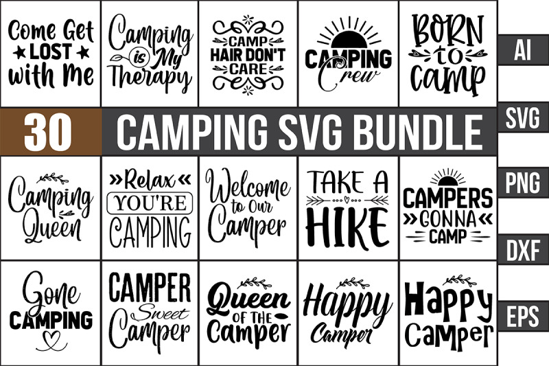 camping-svg-bundle