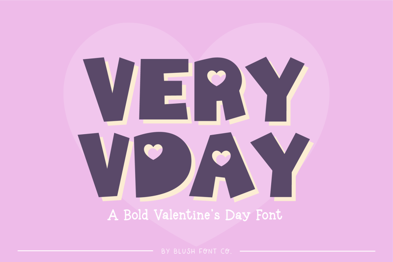 very-vday-valentines-day-display-font