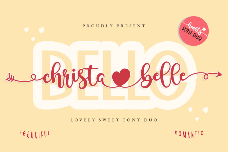 christabelle-font-duo-heart-connection-font