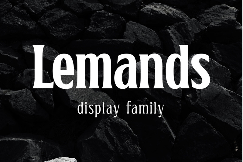 lemands-display-typeface