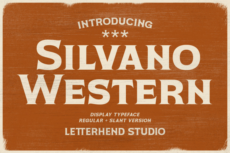 silvano-western-display-typeface