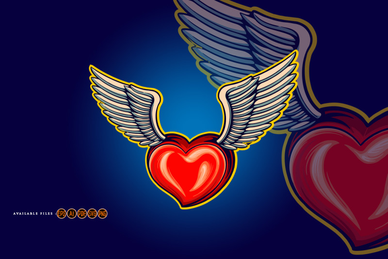 valentine-heart-with-angel-wings