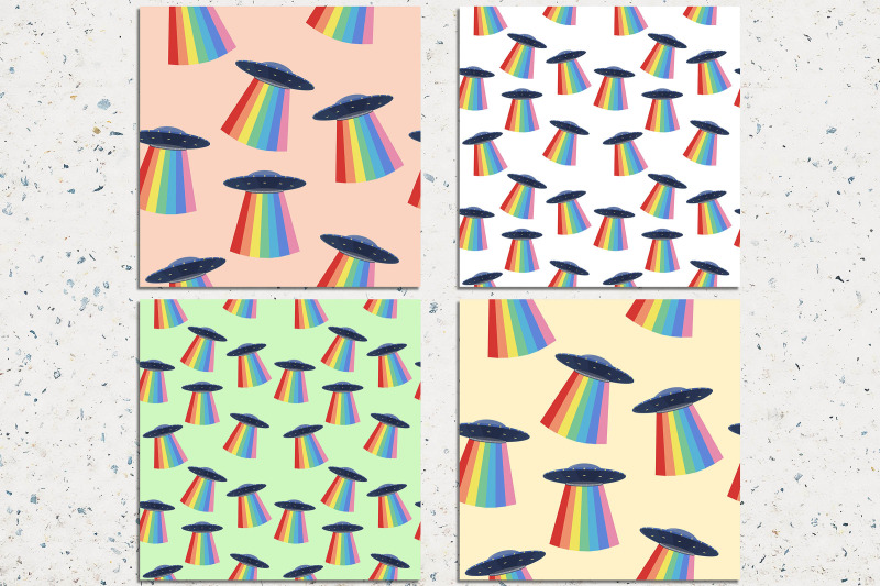 ufo-seamless-patterns