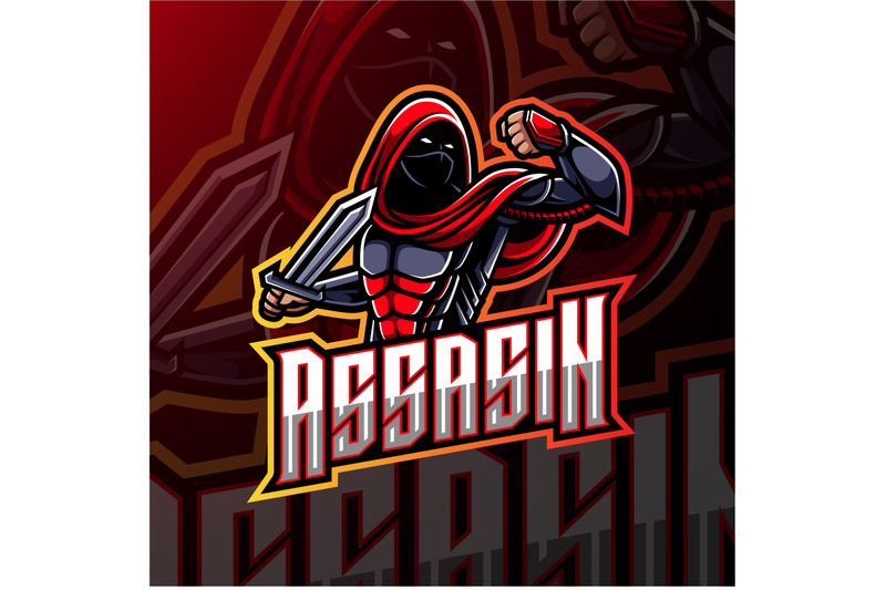 assassin-esport-mascot-logo