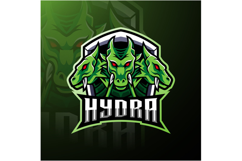 hydra-esport-mascot-logo