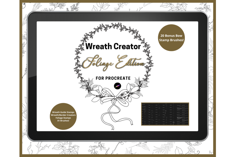procreate-foliage-wreath-creator-101-brushes