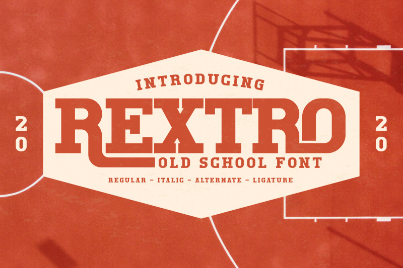 rextro-typeface