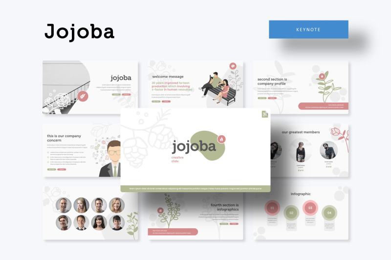 jojoba-keynote-template