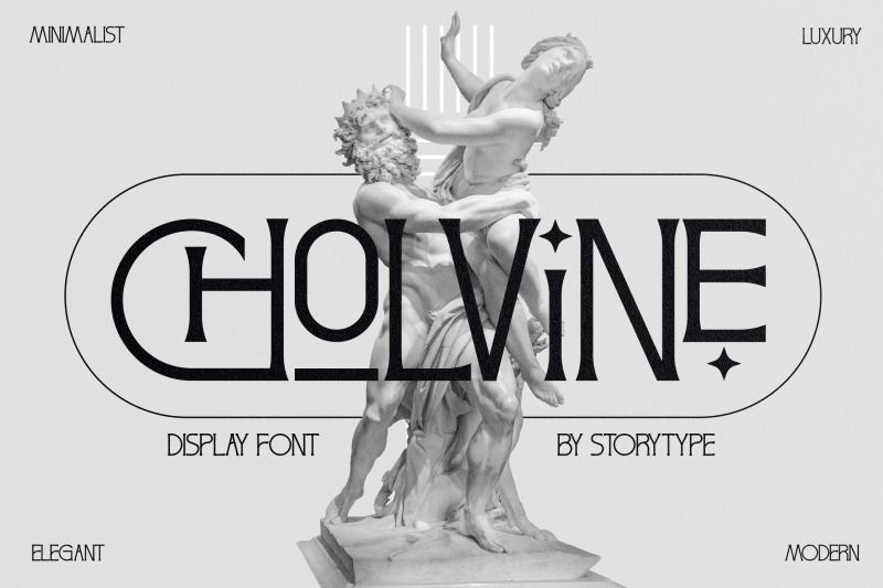 cholvine-typeface