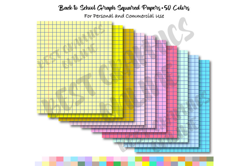 school-digital-papers-blank-graph-paper-page-clipart