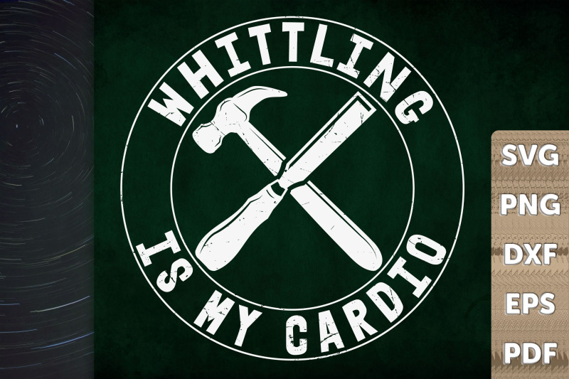 wood-carving-gift-whittling-is-my-cardio