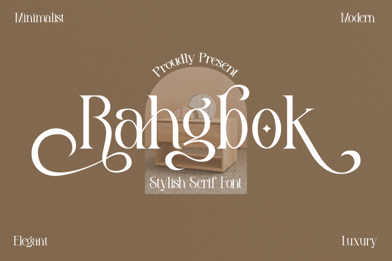 rahgbok-typeface