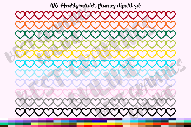 valentines-day-love-hearts-banner-frames