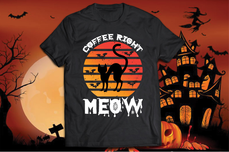 halloween-cat-t-shirt-design-bundle