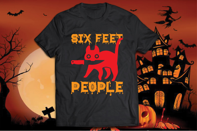 halloween-cat-t-shirt-design-bundle