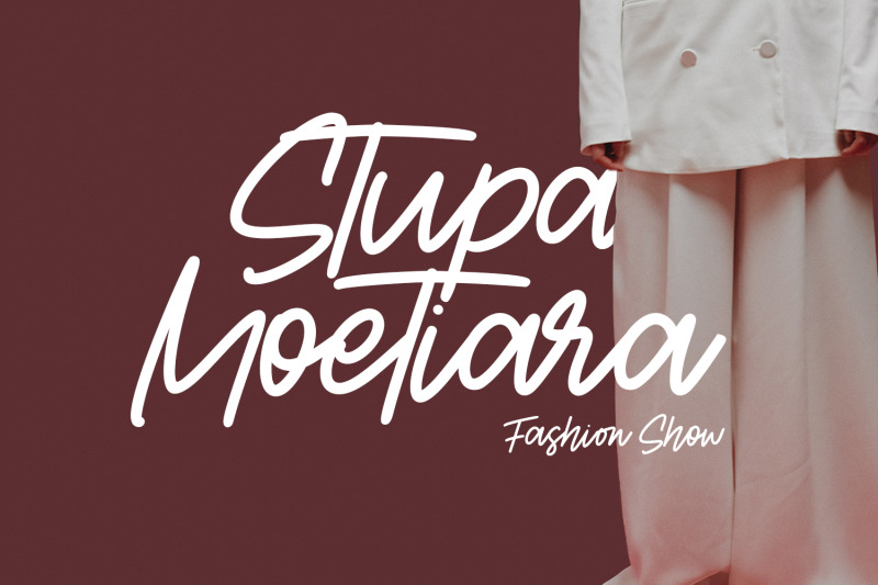 headskirt-monoline-italic-script-font