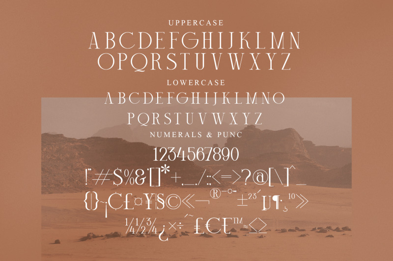 mechago-typeface