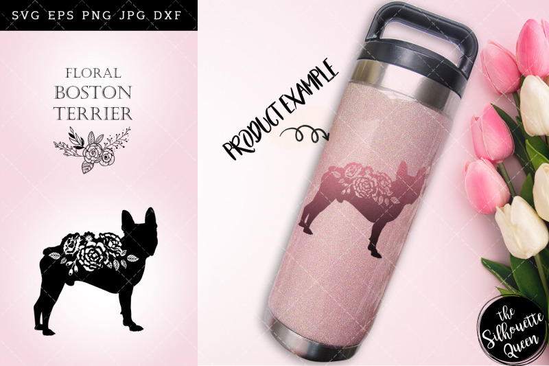 floral-boston-terrier-dog-svg-file-for-cricut-for-silhouette-cut-eps