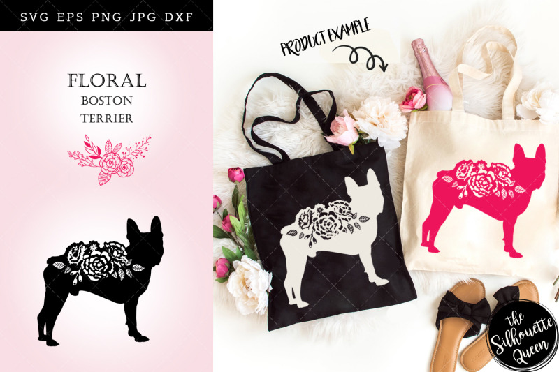 floral-boston-terrier-dog-svg-file-for-cricut-for-silhouette-cut-eps