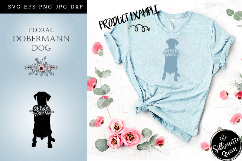 floral-dobermann-dog-svg-file-for-cricut-for-silhouette-cut-eps